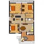아파트 Grosse Fuer 6 Personen By Interhome